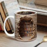 Sjarmerende bibliotekkrus med varmeaktivering