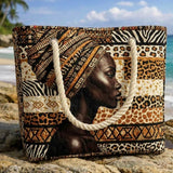 Håndlaget strandveske | Melanin Queen