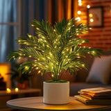 Paradislampe med palmer