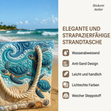 Håndlaget strandveske | Sauenes himmel